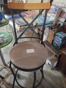 lot 272 image: Modern bar stool brand new put toge...