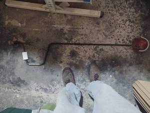 lot 276 image: Vintage Ice auger for ice fishing...