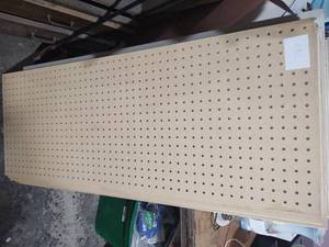 lot 292 image: Peg Board 20 Sheets 17 12x 47...