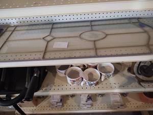 lot 18 image: Glass 14 12 wide x 37 12 long w...