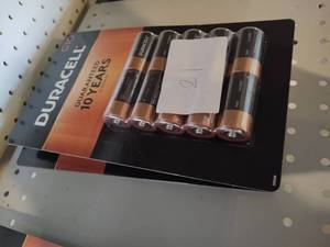 lot 21 image: 2 packs C10 Duracell Batteries...