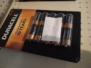 lot 26 image: 2 packs C10 Duracell Batteries...