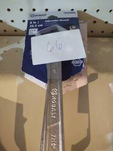 lot 66 image: 4 Kobalt 8 in adjustable wrench...