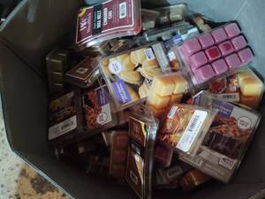 lot 78 image: Bin full of Scent Sationals wax war...
