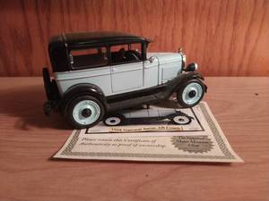 lot 202 image: 1928 Chevrolet National Series AB Coach Model Car By National Motor Museum Mint