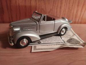 lot 206 image: 1937 Chevrolet Cabriolet Model Car By National Motor Museum Mint