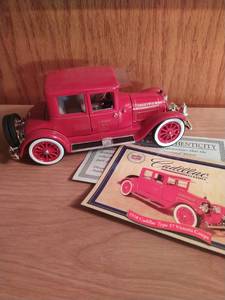 lot 230 image: 1918 Cadillac Type 57 Victoria Coupe Model Car By National Motor Museum Mint