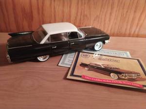 lot 235 image: 1961 Cadillac Sedan Deville Series 6300 Model Car By National Motor Museum Mint