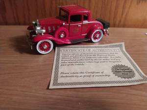 lot 242 image: 1932 Confederate Series Chief Riverside Fire Department Model Car
