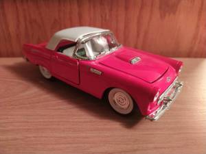 lot 256 image: Corvette Thunderbird Model Car By Signature
