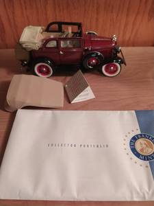 lot 266 image: 1932 Ford Convertible Sedan Bonnie And Clyde Edition By Franklin Mint