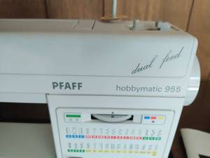 lot 426 image: PFAFF Sewing Machine With Cabinet