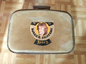 lot 140 image: Vintage Roller Skates With Case