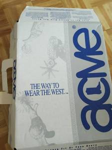 lot 163 image: Pair ACME Leather Boots