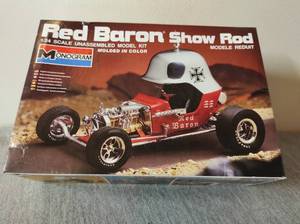 lot 12 image: Red Baron Show Rock Model Car