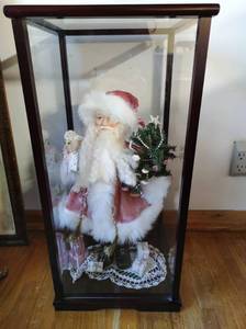 lot 91 image: Collectible Dolls Including Howdy Doody Ventriloquist and Santa with Case