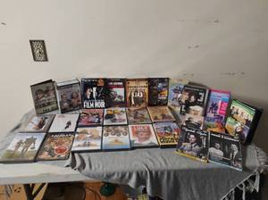 lot 337 image: Collection of DVDs and VHS Tapes