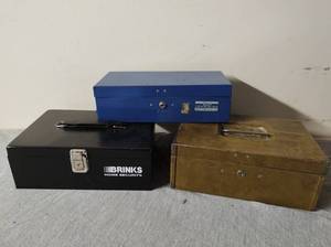 lot 347 image: Three Lockboxes