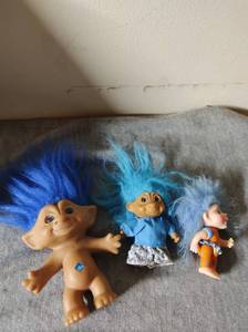 lot 377 image: Vintage Trolls