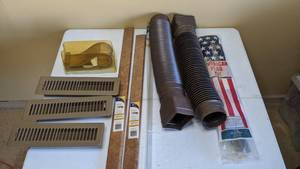 lot 262 image: Variety of House Parts and American Flag 
