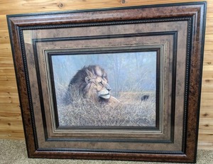 lot 6 image: Majestic Beauty by Ruane Manning Framed Art