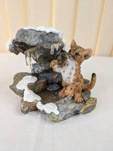 lot 150 image: Maruri Kingdom of Cats - Baby Cougar with Icicles