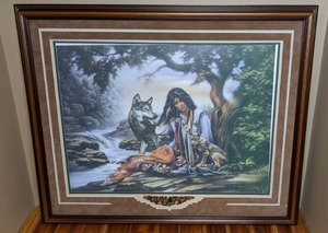 lot 17 image: Russ Docken Limited Edition Lithograph, Signed & Numbered-Quiet Moment