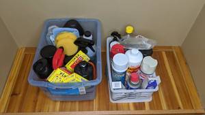 lot 85 image: Lot of Cleaning Supplies, Pest Control and More