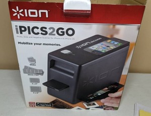 lot 236 image: Ion iPics 2 Go iPICS2GO Picture Negative Scanner For iPhone 44S