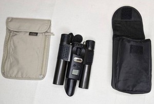 lot 231 image: Bell Howell Digital Binoculars w (2) Carrying Cases