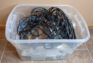 lot 207 image: Miscellaneous Cable Lot & More