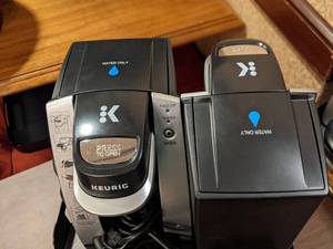lot 281 image: Lot of (2) Keurig K-Cup In Room Brewing Systems