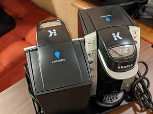 lot 292 image: Lot of (2) Keurig K-Cup In Room Brewing Systems