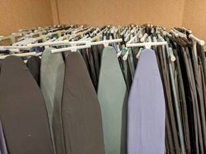 lot 361 image: Choice of 10 Foldable Ironing Boards