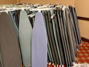 lot 374 image: Choice of 10 Ironing Boards