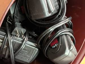 lot 529 image: Lot of 9 Alarm Clocks and Trash Can