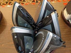 lot 403 image: Lot of (5) Irons w Stand