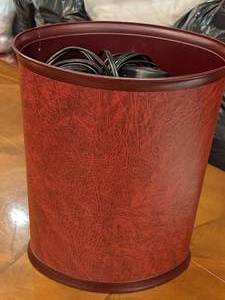 lot 534 image: Trash Can and Several Alarm Clocks