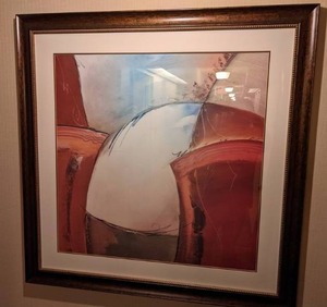lot 107 image: Beautiful Abstract Artwork