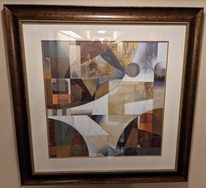 lot 185 image: Beautiful Abstract Artwork
