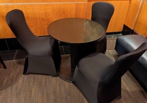 lot 28 image: Cafe Table and Chairs