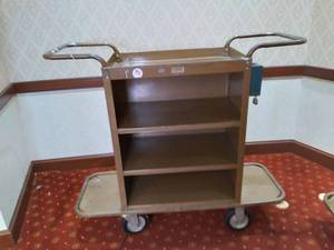 lot 703 image: Metal Utility Cart