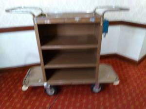 lot 705 image: Metal Utility Cart