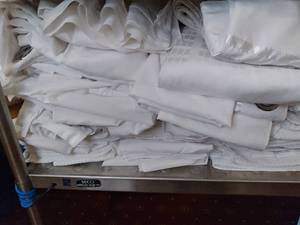 lot 731 image: Collection of White LinensShower Curtains