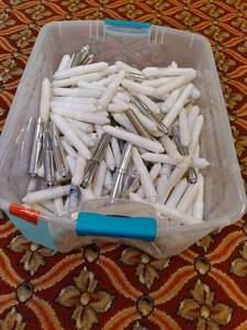 lot 732 image: Collection of Toilet Paper Holder Spring Loaded Rollers