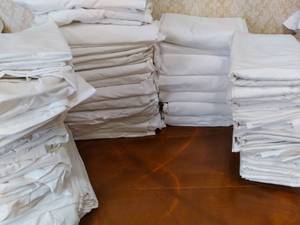 lot 734 image: Collection of White Linens