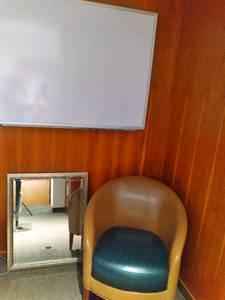 lot 782 image: Barrel Chair, Dry Erase Board and Mirror