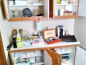 lot 786 image: All the Office Supplies, Upper and Lower Cabinets