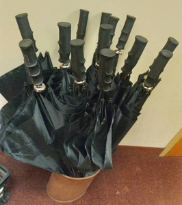lot 951 image: Umbrellas with a Bin