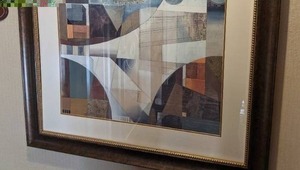 lot 119 image: Beautiful Abstract Artwork
